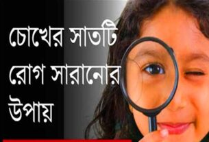 চোখের সাতটি রোগ এবং তা সারিয়ে তোলার উপায়